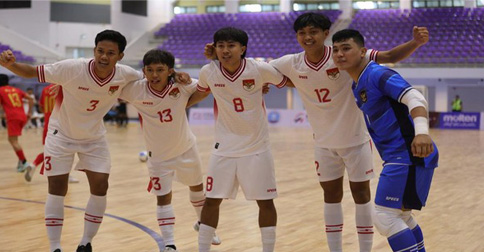 Libas Vietnam 7-3, Indonesia Masuk Final Piala AFF Futsal U-19