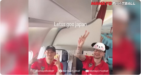 Pemain Timnas Indonesia Tiba di Osaka, Disambut Fans Garuda Jepang dan Fans Lokal