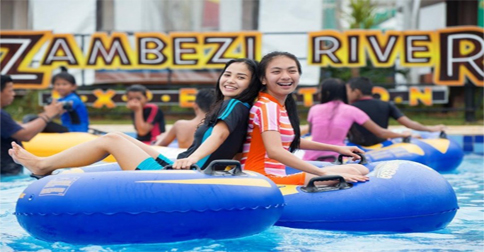 Wahana Permainan Dry Park di Transera Waterpark