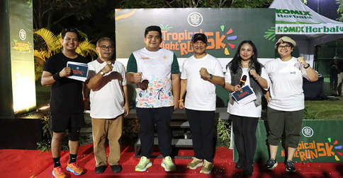 Bupati Bintan Lepas Peserta Tropical Night Run 5K 2025 di Kawasan BIE Lobam