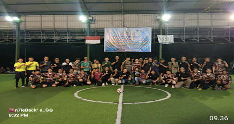 Peringati HUT ke-26, Ikatan Karyawan Timah Area Kundur Gelar Turnamen Futsal Cup 2025