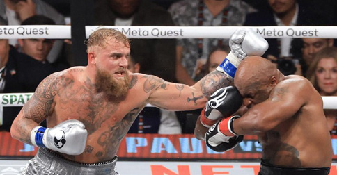 Penggemar Tinju Dunia Sedih Lihat Mike Tyson Kalah Mengenaskan dari Jake Paul