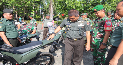 Kodim Tanjungpinang Terima Kunjungan Tim Verifikasi Pembentukan Kodam XIX Tuanku Tambusai