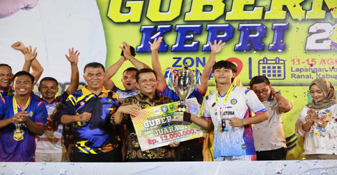 Piala Gubernur Kepri 2023 Cabor Voli dan Sepak Bola Zona V Natuna 'Telurkan' Atlet-atlet Tangguh