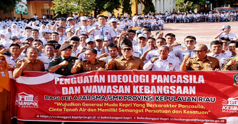 Wagub Nyanyang Buka Kegiatan Perdana KEMAS di SMA Negeri 1 Tanjungpinang