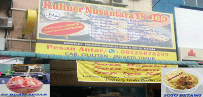 Yuk! Nikmati Aneka Ragam Soto di Kuliner Nusantara YS 168