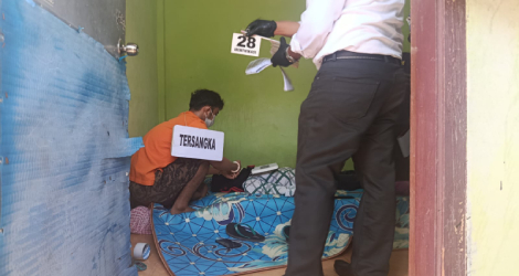 Rekonstruksi Kasus Pembunuhan Bela Yudela, Polisi Peragakan 37 Adegan di Batam