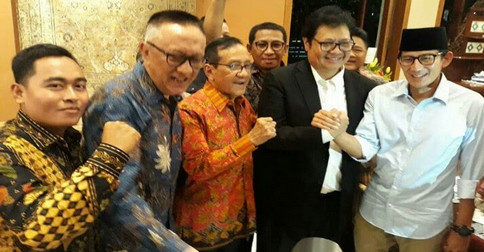 Survei DSI, Pasangan Airlangga-Sandi Paling Dipercaya Mampu Perbaiki Ekonomi