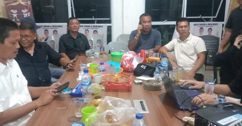 Aneng-Raja Bayu Deklarasikan Kemenangan di Pilkada Anambas 2024, AHY Beri Ucapan Selamat