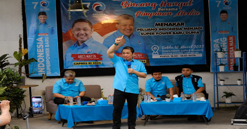 Anis Matta Sebut Partai Gelora Lahir untuk Menjawab Krisis Global