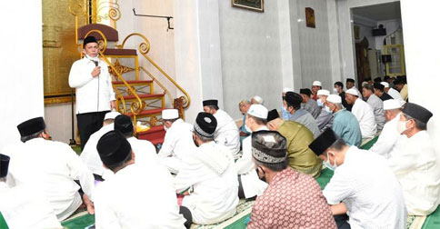 Ansar Minta Doa Restu Masyarakat Lingga Agar Kepri Lebih Maju