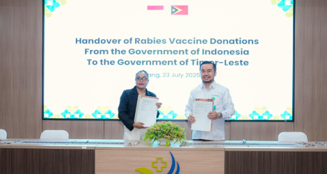 Indonesia Kirim 2.000 Vial Vaksin Rabies ke Timor-Leste, Wujud Solidaritas Kesehatan Lintas Batas