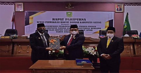 APBD Natuna 2021 Ditetapkan Rp 975,6 Miliar