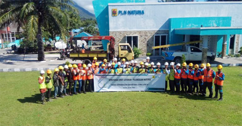 PLN Natuna Gelar Apel Siaga Jelang Lebaran