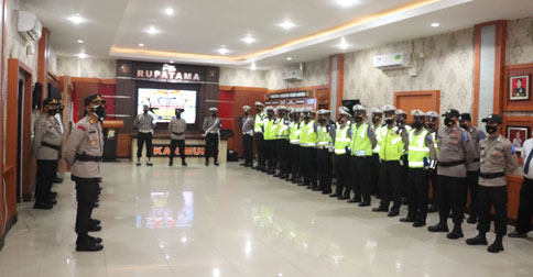 Wujudkan Kamseltibcarlantas, Polres Karimun Gelar Operasi Seligi Selama 14 Hari