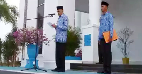 Pimpin Upacara Harhubnas, Bupati Natuna: Transportasi Urat Nadi 'Poleksosbudhankam'