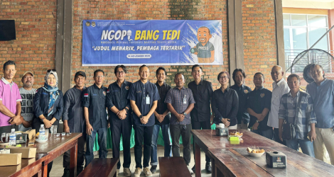Perkuat Sinergi dengan Media, Imigrasi Tanjunguban Gelar 'Ngopi Bareng Bang Tedi'
