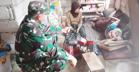 Dandim Natuna Berbagi Asih di Bulan Suci Ramadhan