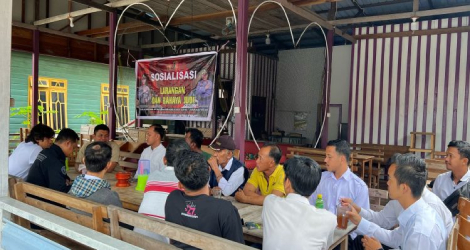 Satreskrim Polres Kepulauan Anambas Sosialisasikan Bahaya Judi ke Masyarakat