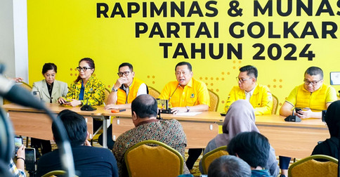 Partai Golkar Siap Gelar Rapimnas dan Munas Besok