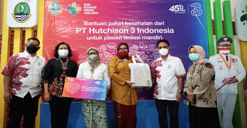 3 Indonesia Salurkan 15.000 Paket Kesehatan untuk Pasien Isolasi Mandiri