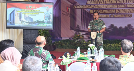 Pengembangan Fasilitas RS TK III Brawijaya Ditarget Selesai Juni Mendatang