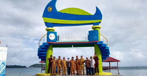 Empat Kades dari Natuna Belajar Pengelolaan Wisata ke Pulau Pangeran Anambas