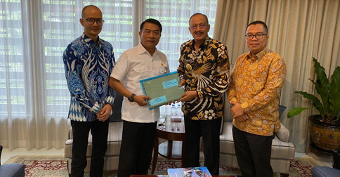 Bupati Natuna Temui KSP Moeldoko, Usulkan Sejumlah Pembangunan Sarpras Strategis
