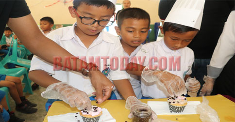Gelar Roadshow Cooking Class, BWP Kunjungi SD Kartini 01 Sekupang