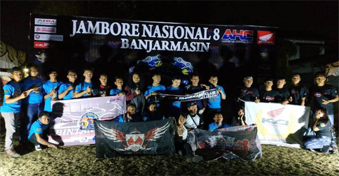 Capella Honda Kepri Kirim Perwakilan ke Jambore Nasional Asosiasi Honda CBR di Banjarmasin