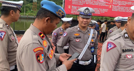 Propam Polres Lingga Gelar Gaktibplin, Pastikan Personel Tak Terlibat Judi Online
