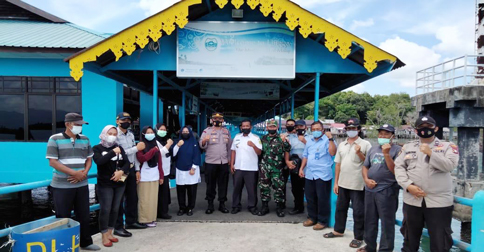 Pintu Keluar Masuk Orang ke Lingga, Penerapan Prokes di Pelabuhan Jagoh Diperketat