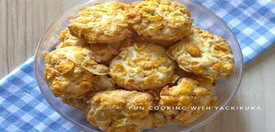 Resep Kue Lebaran Cornflakes Cookies