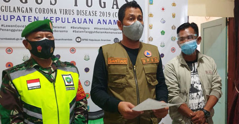 Positif Covid-19 di Anambas Bertambah 18, Selesai Isolasi 16 Orang