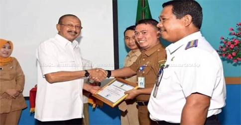 Dinas PUPR Terbaik Kelola DAK 2018 se-Kabupaten Natuna
