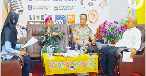 Ketua Komisi I DPRD Natuna Bahas Penanggulangan Covid-19 Bersama TNI-Polri