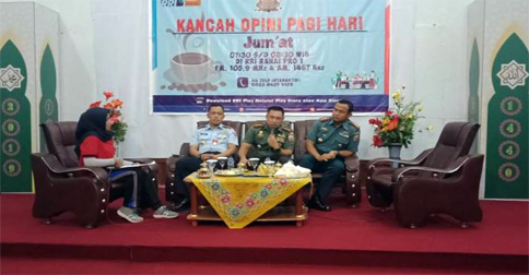 Dandim 0318/Natuna Ajak Warga Kibarkan Bendera Merah Putih di Depan Rumah