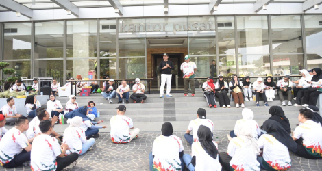 Cegah Penipuan Berkedok Aplikasi Taspen, BRK Syariah Edukasi PNS Pra Pensiun dan Purna Bhakti
