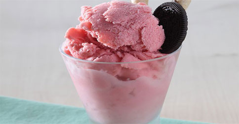 Resep Es Krim Strawberry Yoghurt, Praktis dan Sehat