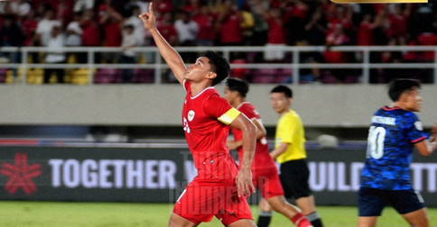 Timnas Indonesia Ditahan Imbang 3-3 Lawan Laos, Marselino Diganjar Kartu Merah