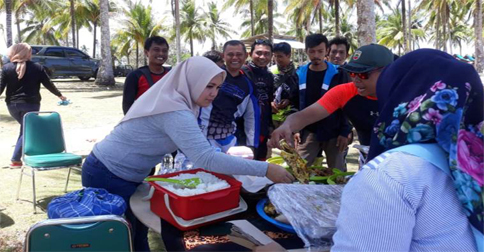 Pererat Tali Silaturahmi, Kodim 0318/Natuna Gelar Family Gathering di Batu Kasah