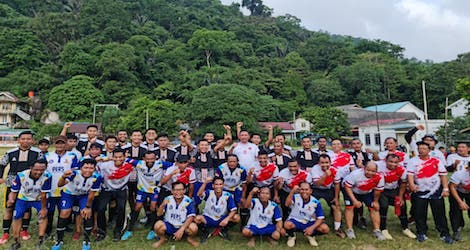 Pererat Silaturahmi Lewat Pertandingan Sepak Bola, Jurnalis Anambas Apresiasi Cabjari Tarempa