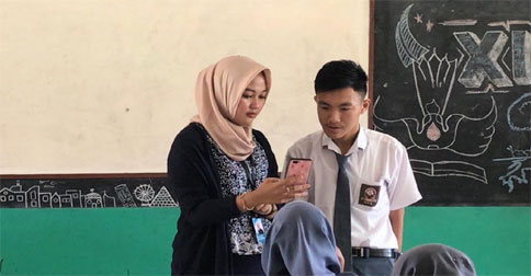 Ruang Guru Sosialisasikan Metode Belajar Fun Learning di SMAN 2 Singkep
