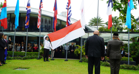 Indonesia Resmi Bergabung ke Kawasan Pasifik Barat WHO, Upacara Pengibaran Merah Putih Digelar di Manila