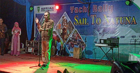 Gala Dinner Pemkab Natuna dengan Peserta Yacht Rally Sail 2019