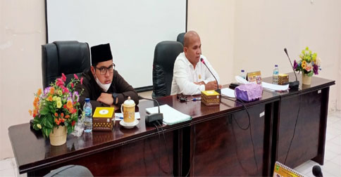 Komisi I DPRD Natuna Gelar Hearing dengan Dinkes Terkait Peningkatan Kasus Covid-19