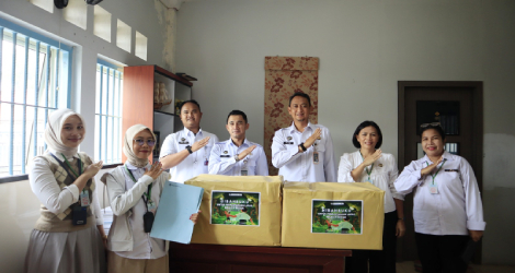 Perkuat Budaya Baca, Lapas Batam Terima Hibah 135 Buku dari Perpustakaan BI dan Muhammad Sani