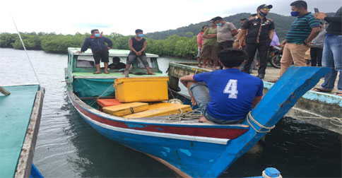 Sempat Hilang Kontak, Kapal Pompong Tujuan Serasan Natuna Telah Ditemukan