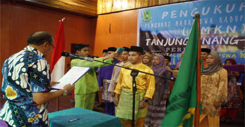 Bupati Natuna Kukuhkan HMKN Tanjungpinang-Bintan Periode 2019-2020
