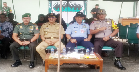 Perayaan HUT TNI ke-74 di Natuna, Hamid Rizal Semangati Peserta Lomba PBB dan PPM